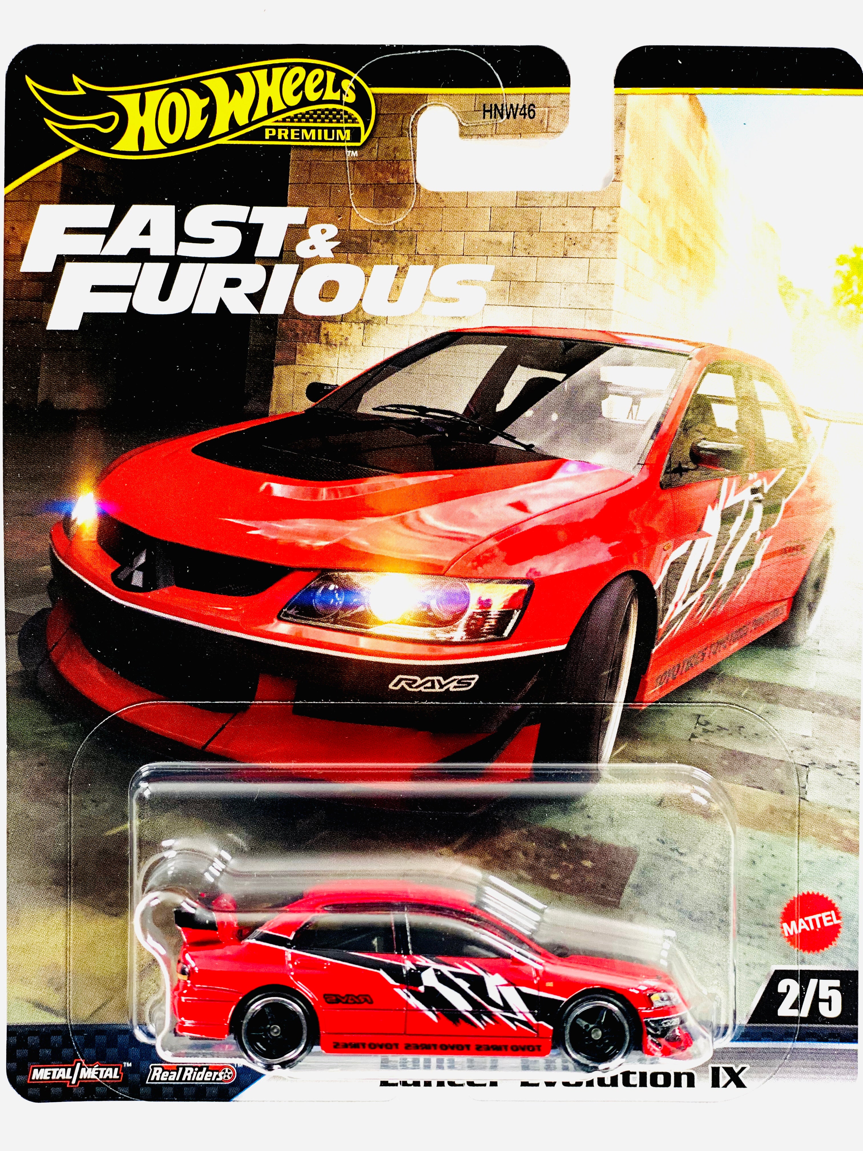 Hot Wheels 2025 Fast & Furious Case M Mitsubishi Lancer Evolution