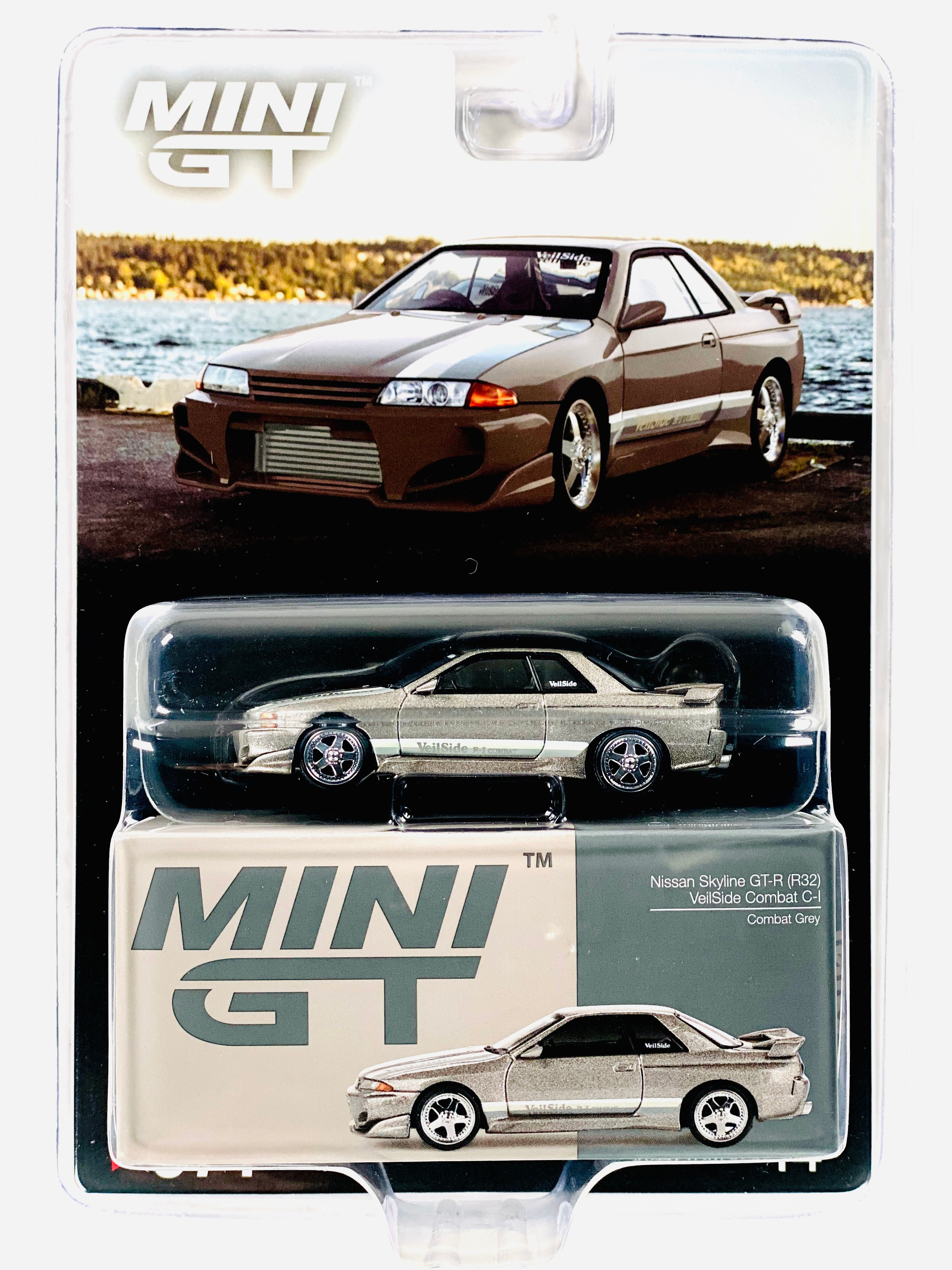 Mini GT Mijo Exclusive Nissan Skyline GT-R (R32) Veilside Combat