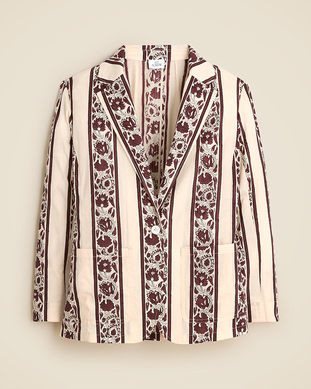 SZ Blockprints™ X J.Crew Blazer In Cotton Lawn For Women | J.Crew