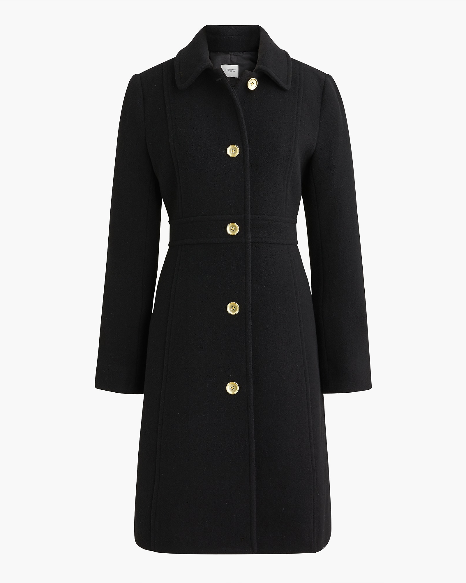 Wool-blend Lady Day Coat For Women | Factory