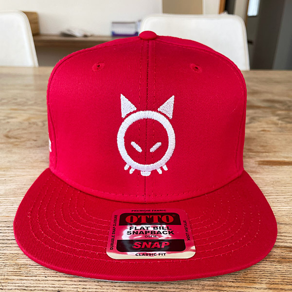 OTTO-H1038】 コットンツイルフラットバイザーキャップ(OTTO