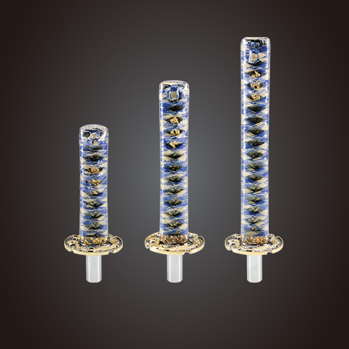 刀シフトノブ/政宗（ブルー/ゴールド） | 株式会社ジェット・イノウエ