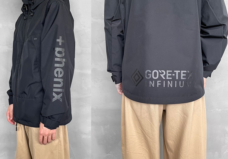 GORE-TEX INFINIUMを搭載した＋phenixの別注シェルジャケット｜JEANS