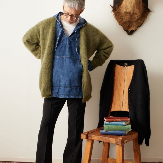 NEEDLES(ニードルズ)との22FW別注モヘアカーディガンが12/16より発売