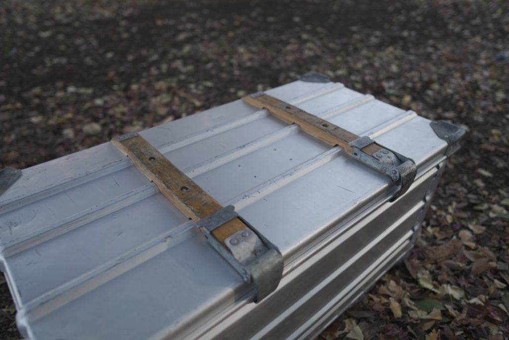 ZARGES 折畳式アルミコンテナ】 1963年製ドイツ連邦軍のヴィンテージ