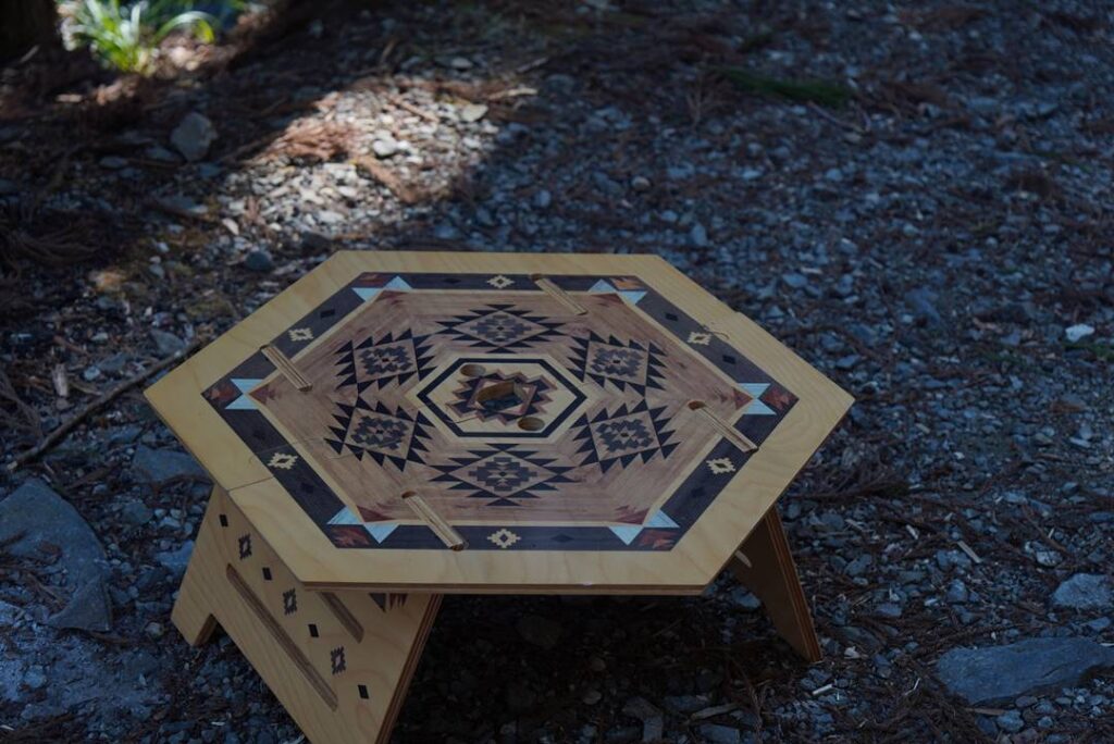 クミ男ンドル】ヘキサテーブルはキャンプ沼の入り口 by TheArth