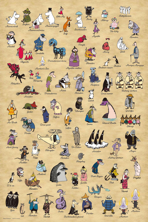 YAM-10-1492 ムーミン MOOMIN ALL STARS 1000ピース やのまん の商品