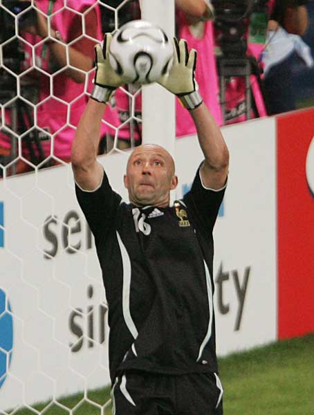 ファビアン・バルテズ＝GK W杯成績：…： 歴代最強イレブン フランス