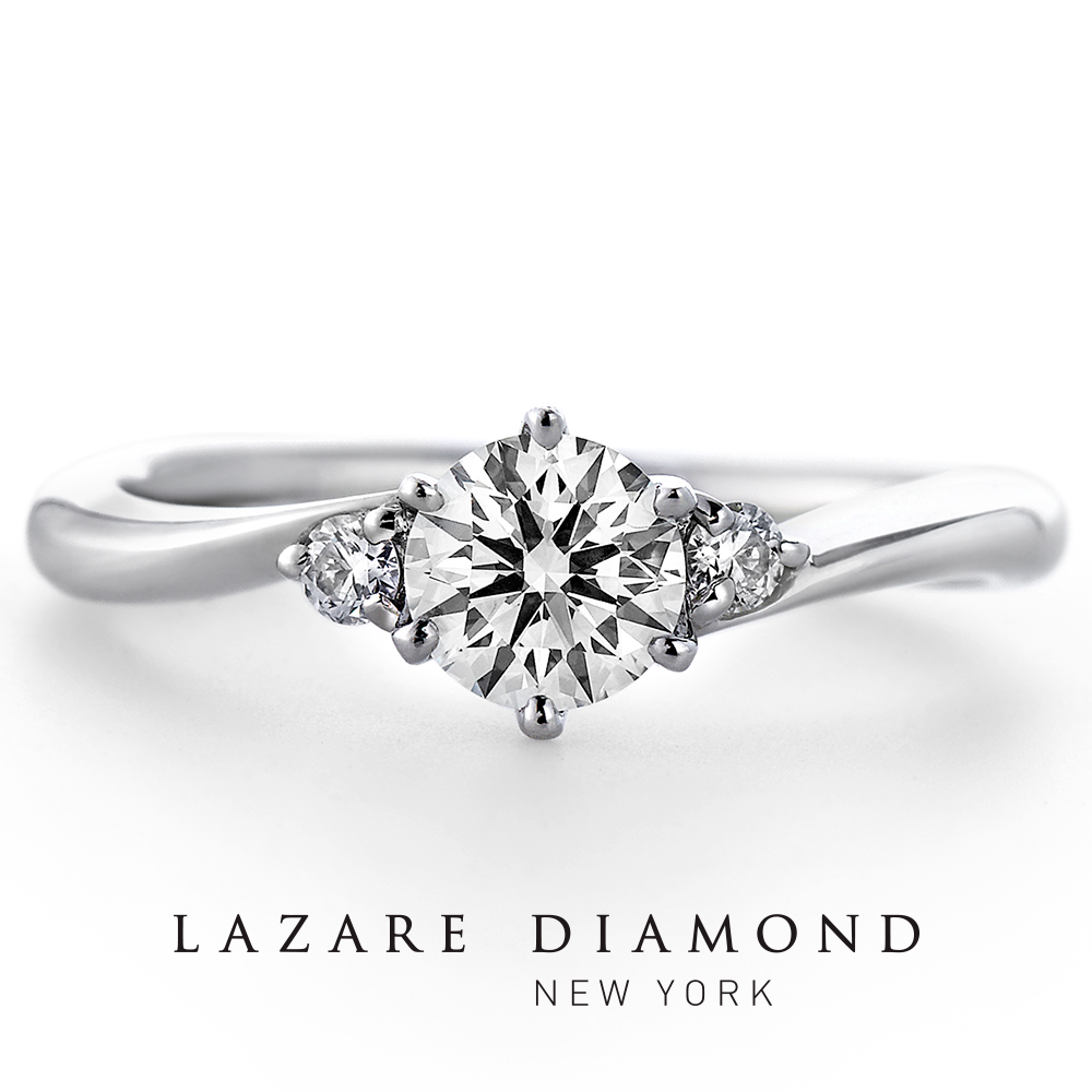 ラザールダイヤモンド 婚約指輪【ファイアワークス- FIREWORKS