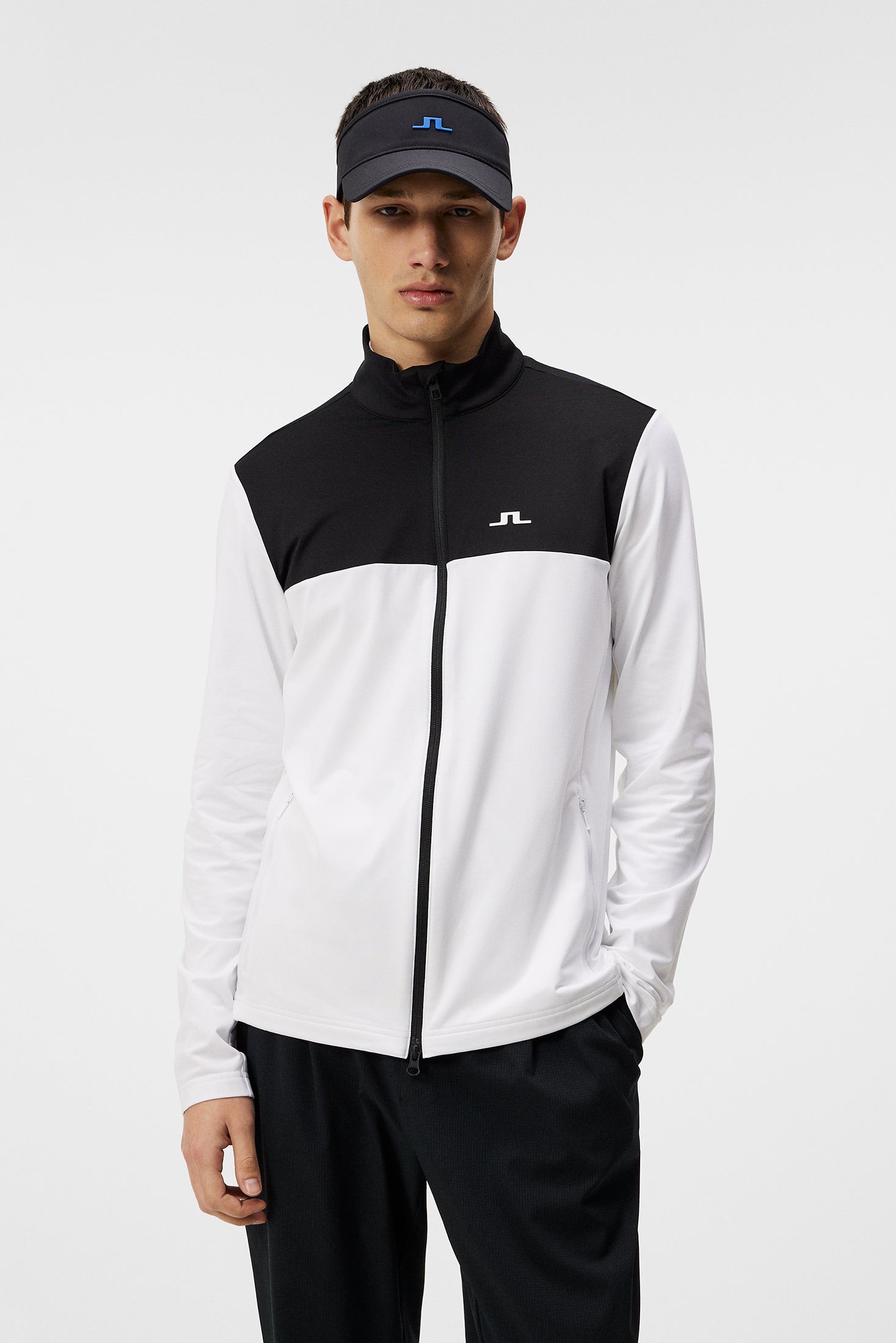 Banks Mid Layer / White – J.Lindeberg