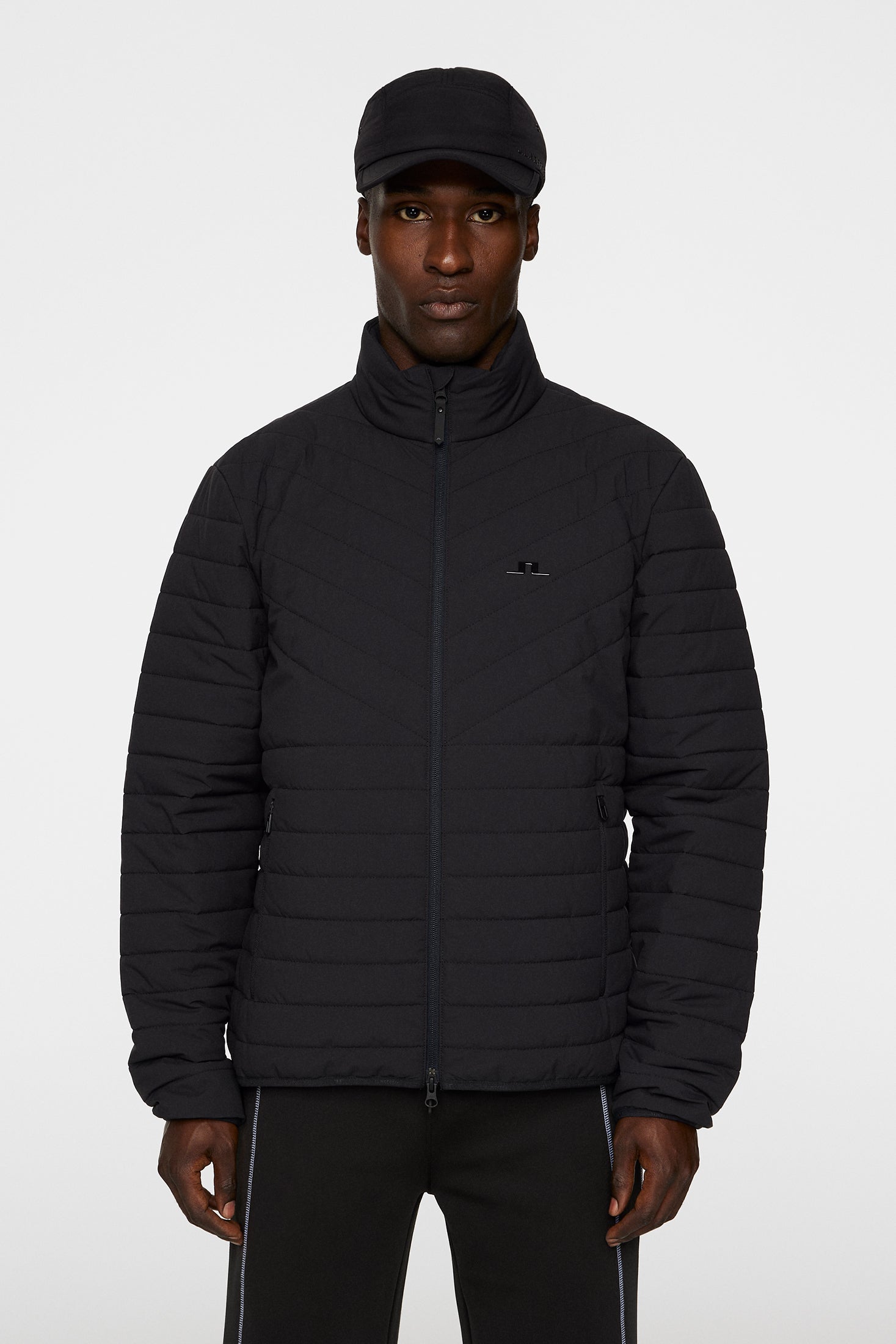 National Quilted jacket / Black – J.Lindeberg