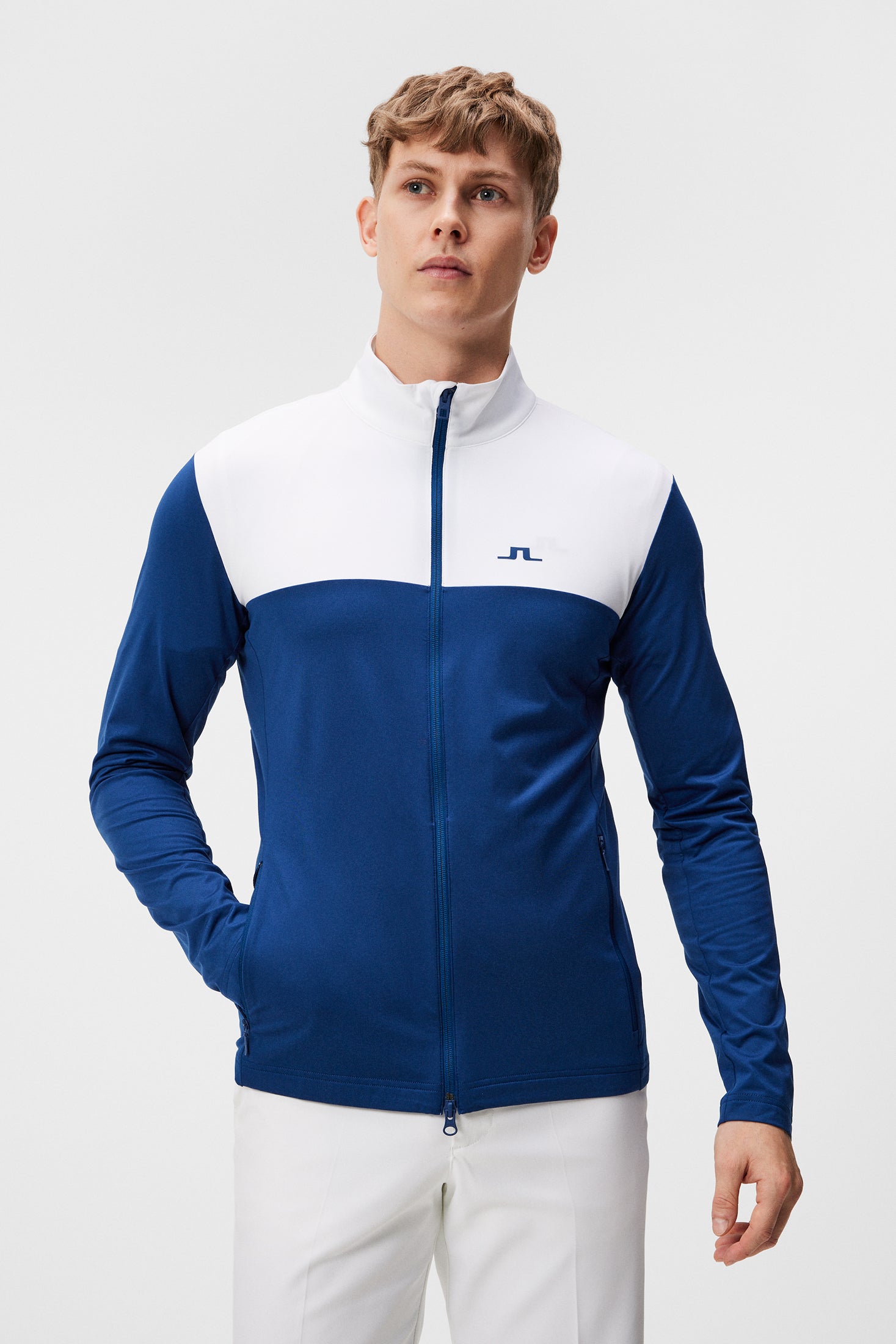 Banks Mid Layer / Estate Blue – J.Lindeberg