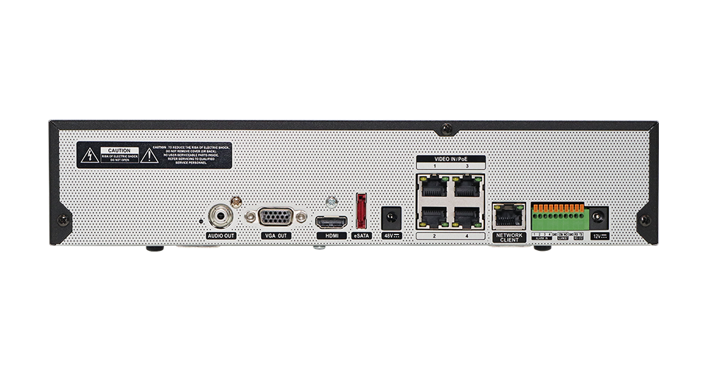 4K対応PoE給電方式 4ch ネットワークビデオレコーダ - ジャパン