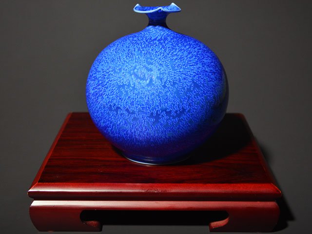 限定花瓶】真右エ門窯：桐箱入贈答品