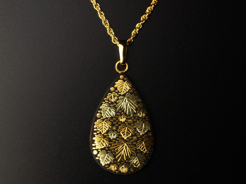 京象嵌：純金を用いたアクセサリー ネックレスの通販