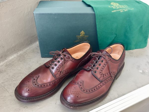 Crockett&Jones（クロケット＆ジョーンズ）のコードバンウィングチップ