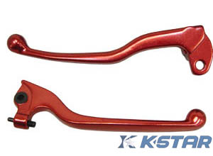 TZR50 LEVER R/L RED ANODIZED | バイク スペアパーツ | K-STAR