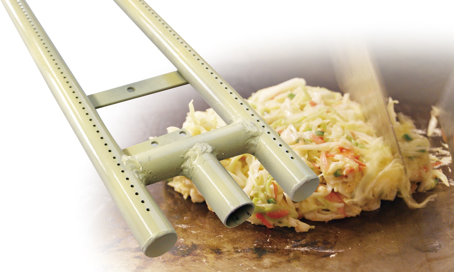 ガス式メイン鉄板カウンター H型バーナー｜製品情報｜株式会社ケーツー