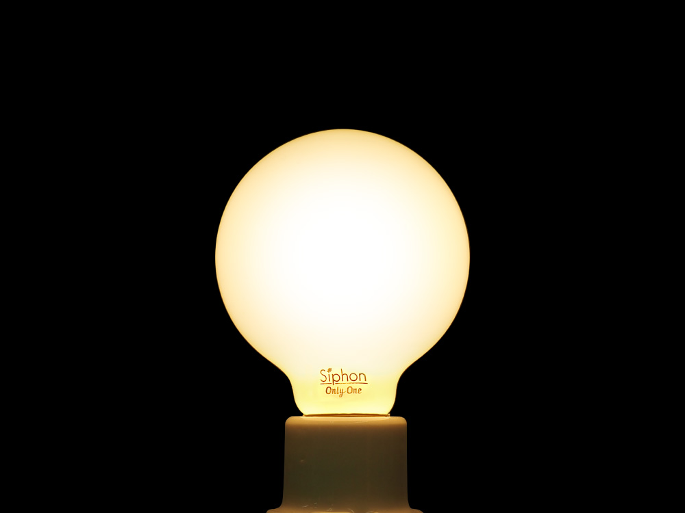 フィラメントLED電球「Siphon」 Ball80 LDF70 ホワイト ボール80 Only One