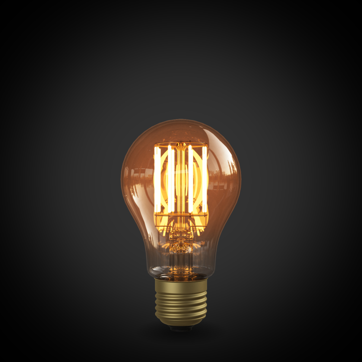 フィラメントLED電球「Siphon」 The Bulb60 LDF107D ザ・バルブ Only One