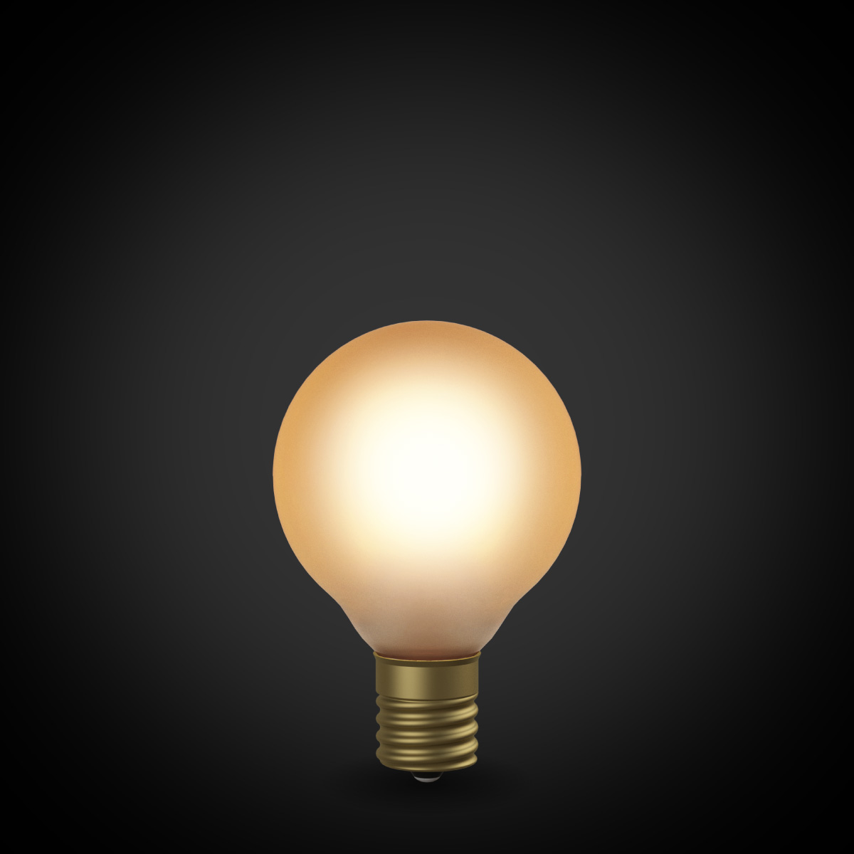 フィラメントLED電球「Siphon」 Ball50 LDF59D フロスト ボール50 Only One