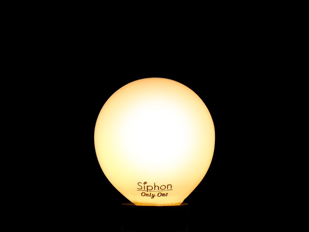 フィラメントLED電球「Siphon」 Ball50 LDF83A ホワイト ボール50 Only One