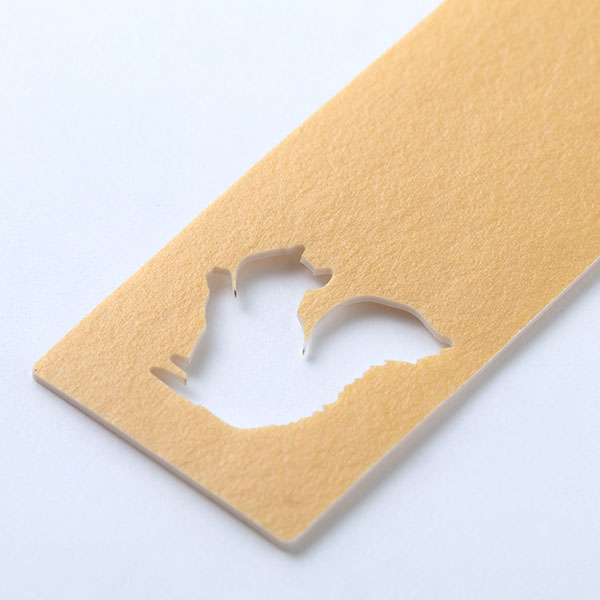 ファイバー紙 しおり#005｜制作事例｜ノベルティー制作ならONLY