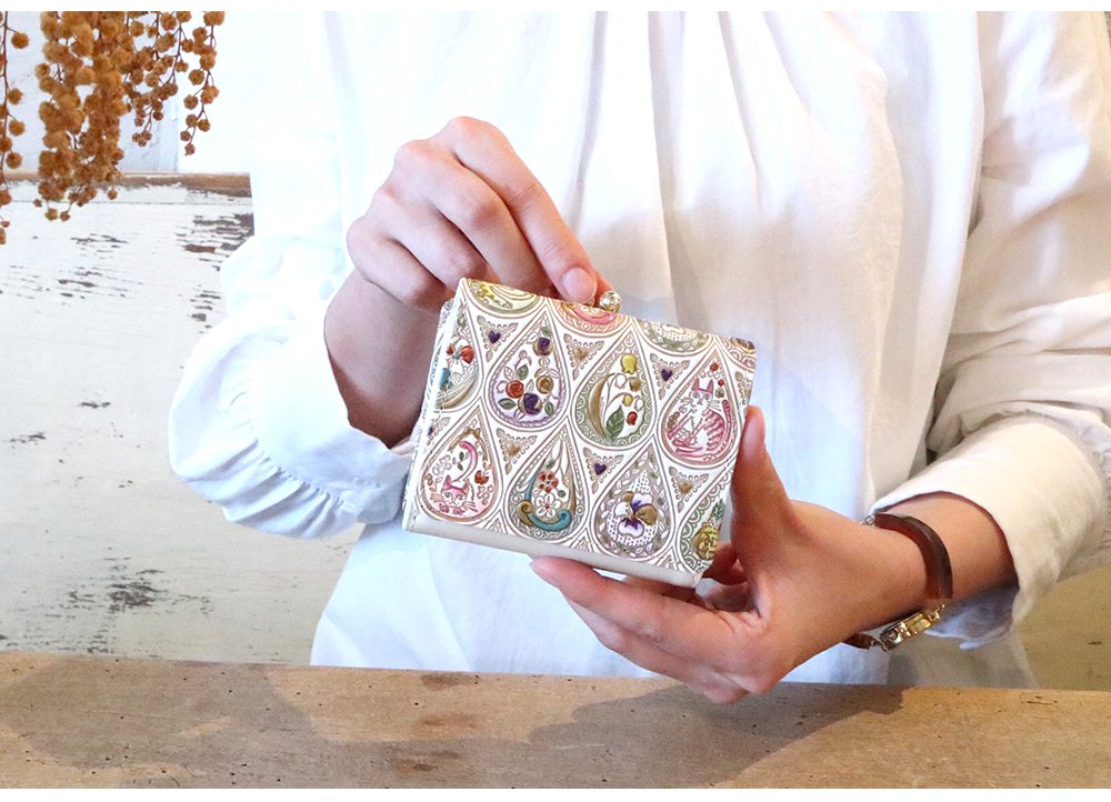 文庫屋「大関」 三つ折りミニ財布