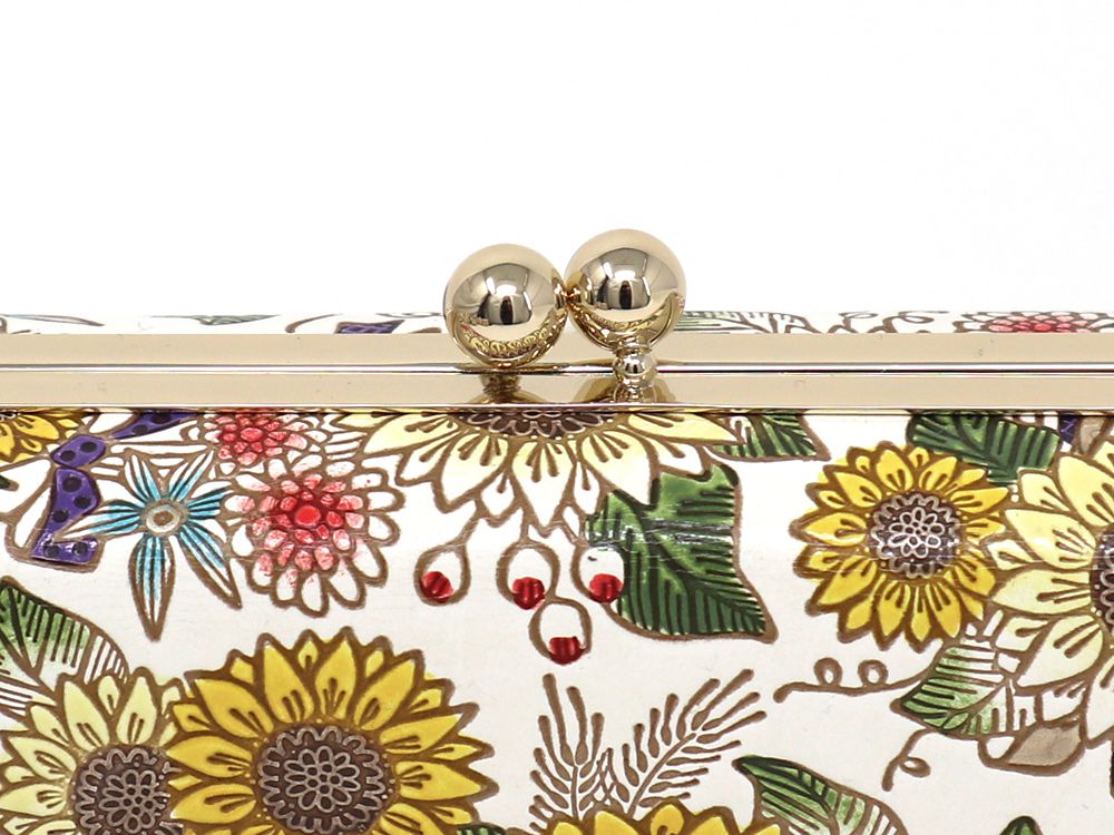 夏限定柄/限定Item】ひまわり がま口ペンケース