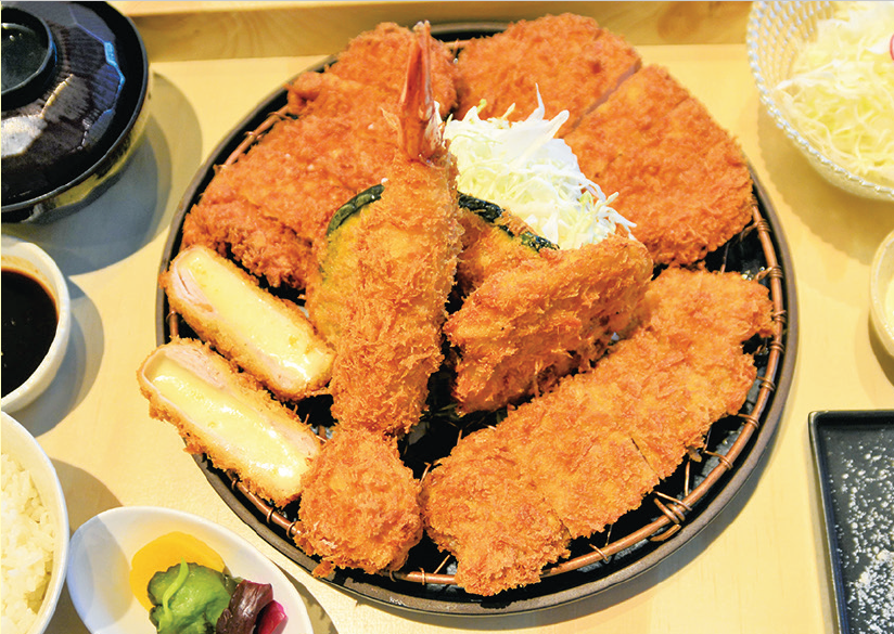 SAKU』Broadway店とんかつもエビ・ホタテカツも、サクッとジューシー