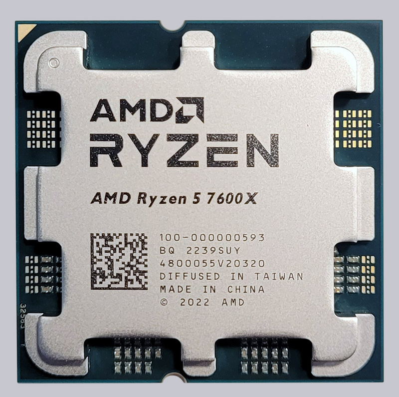 AMD Ryzen 5 7600X Review Layout, design and features