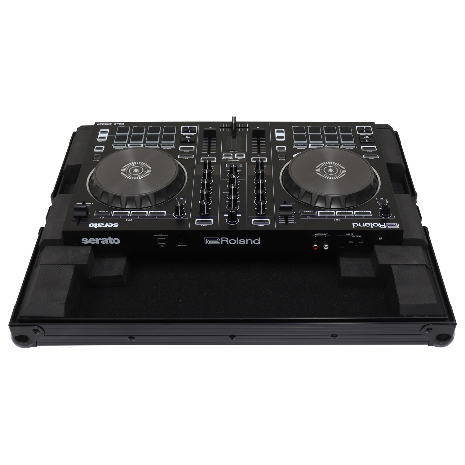 Black Roland DJ-202 / Native Instruments Traktor Kontrol S2 MK3