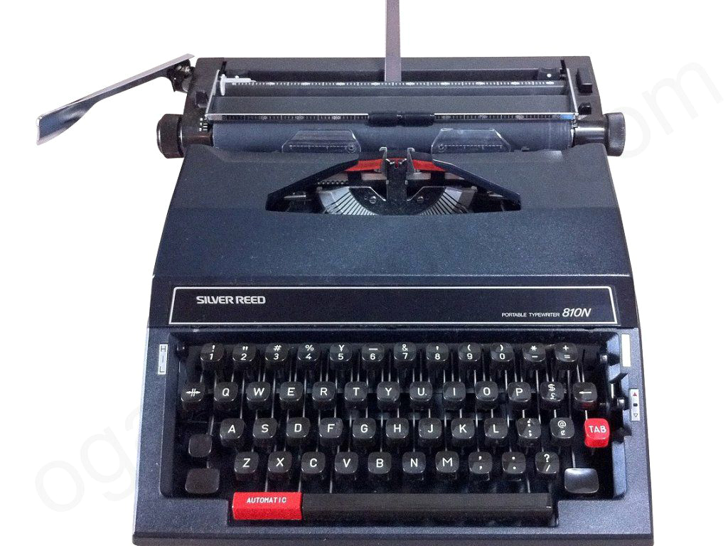 SILVER REED 810N 未使用品タイプライター｜タイプライター専門店の