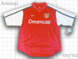 アーセナル 2000-2001-2002 arsenal ユニフォームショップ O.K.A.