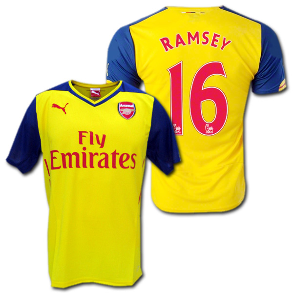 アーセナル 14/15 オーセンティック ユニフォーム 16 Ramsey