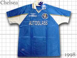 チェルシー UMBRO ユニフォームショップ 1997-1999 Chelsea Home O.K.A.