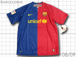 バルセロナ NIKE ユニフォームショップ 2008-2009 Barcelona Away O.K.A.