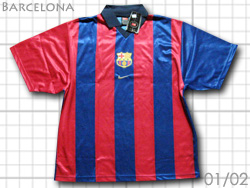バルセロナ NIKE ユニフォームショップ 2001－2002 Barcelona Home