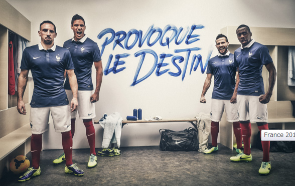 フランス代表 NIKE ユニフォームショップ 2014 France ブラジルW杯