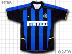 インテル ユニフォームショップ 選手仕様 2002-2003 マーキング対応