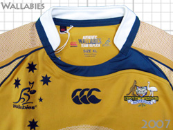 ラグビー・オーストラリア代表 ワラビーズ カンタベリー ユニフォーム