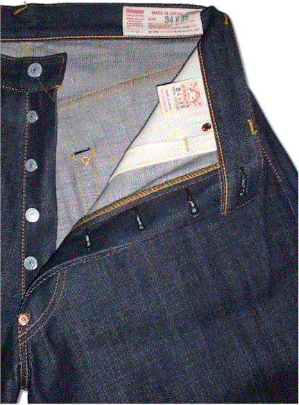 2001No.2ジーンズ刺繍カモメマークレギュラーフィットエヴィス(エビス