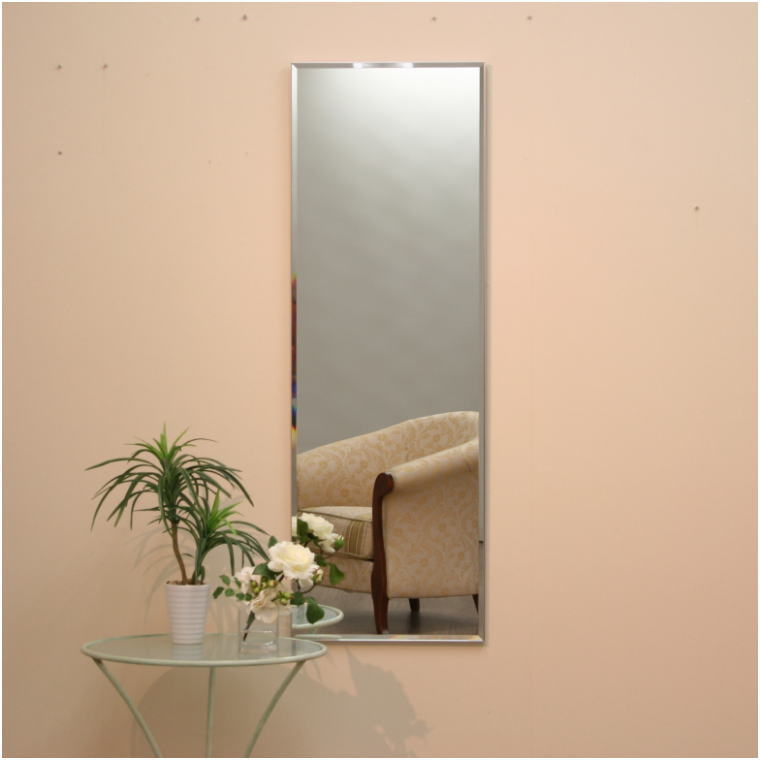 スタイリッシュ シンプルモダン 姿見サイズ ウォールミラー mralw19