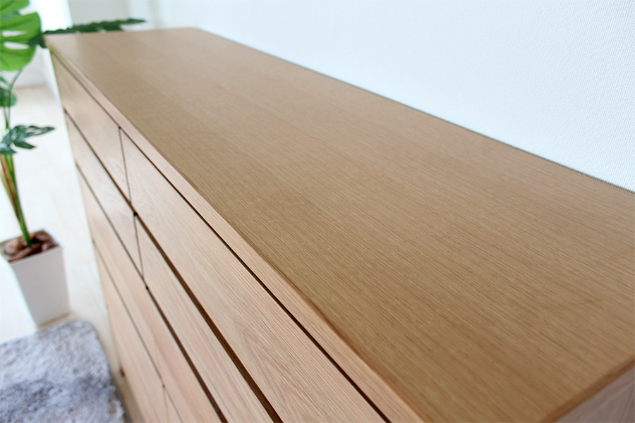 サイズオーダー可！○デザインチェスト○ナチュラルブラウン天然木無垢