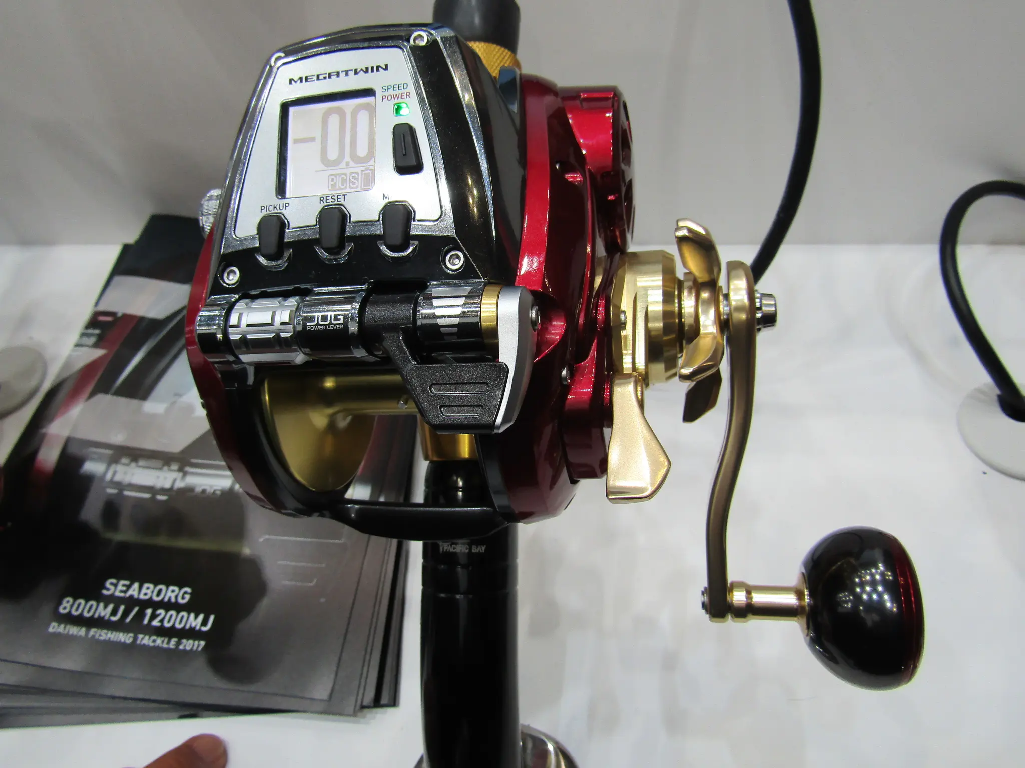 シーボーグ800MJ ハンドルslp worksカスタム