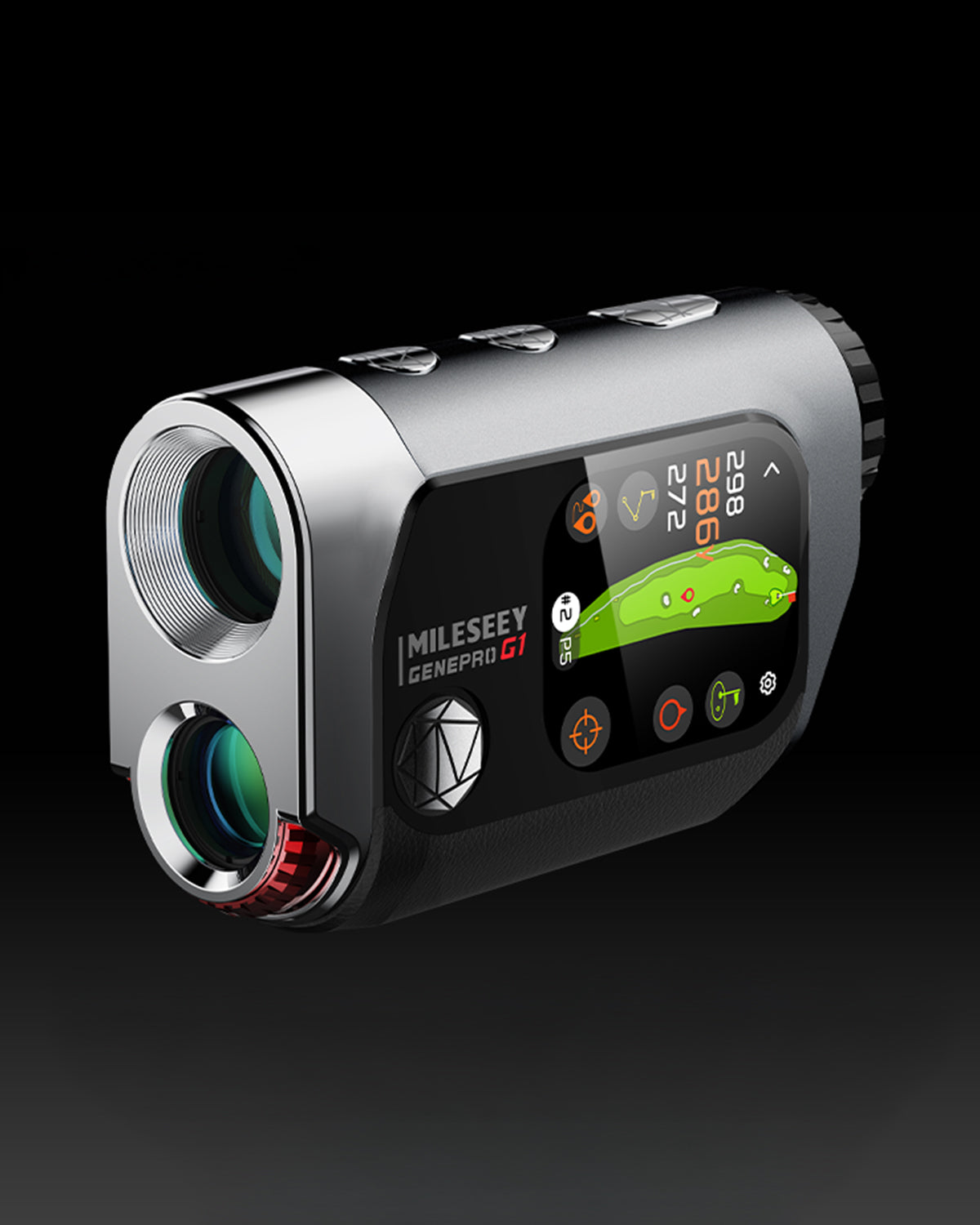 MILESEEY マイルシー] GPS搭載 レーザー距離計 GENE PRO G1 AMOLED