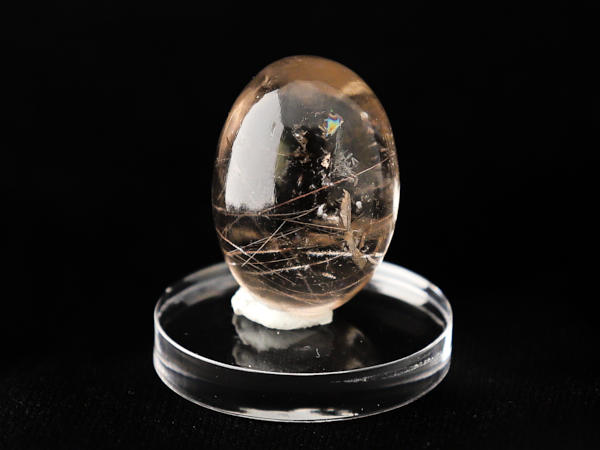 スモーキー・ルチルクォーツ楕円形（磨き）［No.5］ | パワーストーン