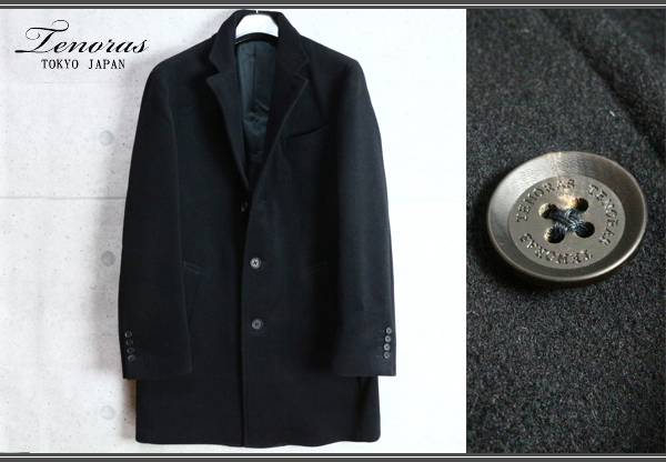 メンズ ティノラス ソフトウールチェスターコート/MEN'S TENORASの