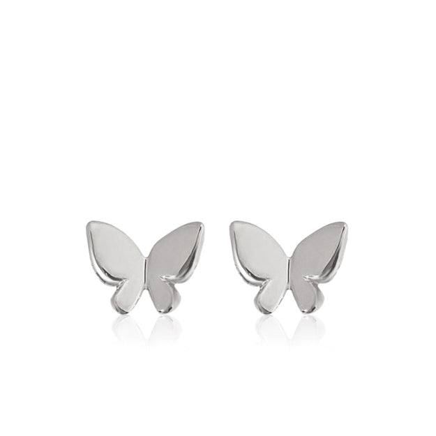 K18/Pt「アミュレット バタフライ」ピアス｜【オレフィーチェ】Orefice