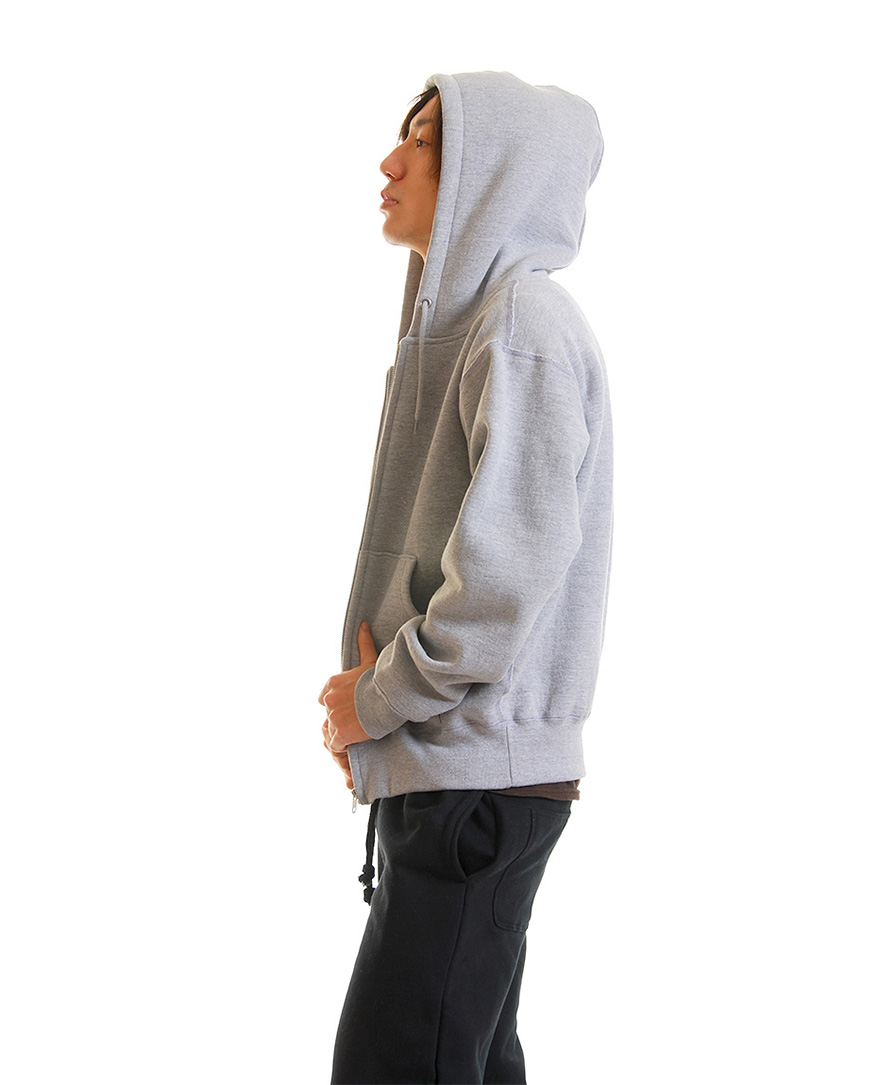 CROSS STITCH マックスヘビージップパーカー激安通販｜無地フルジップ